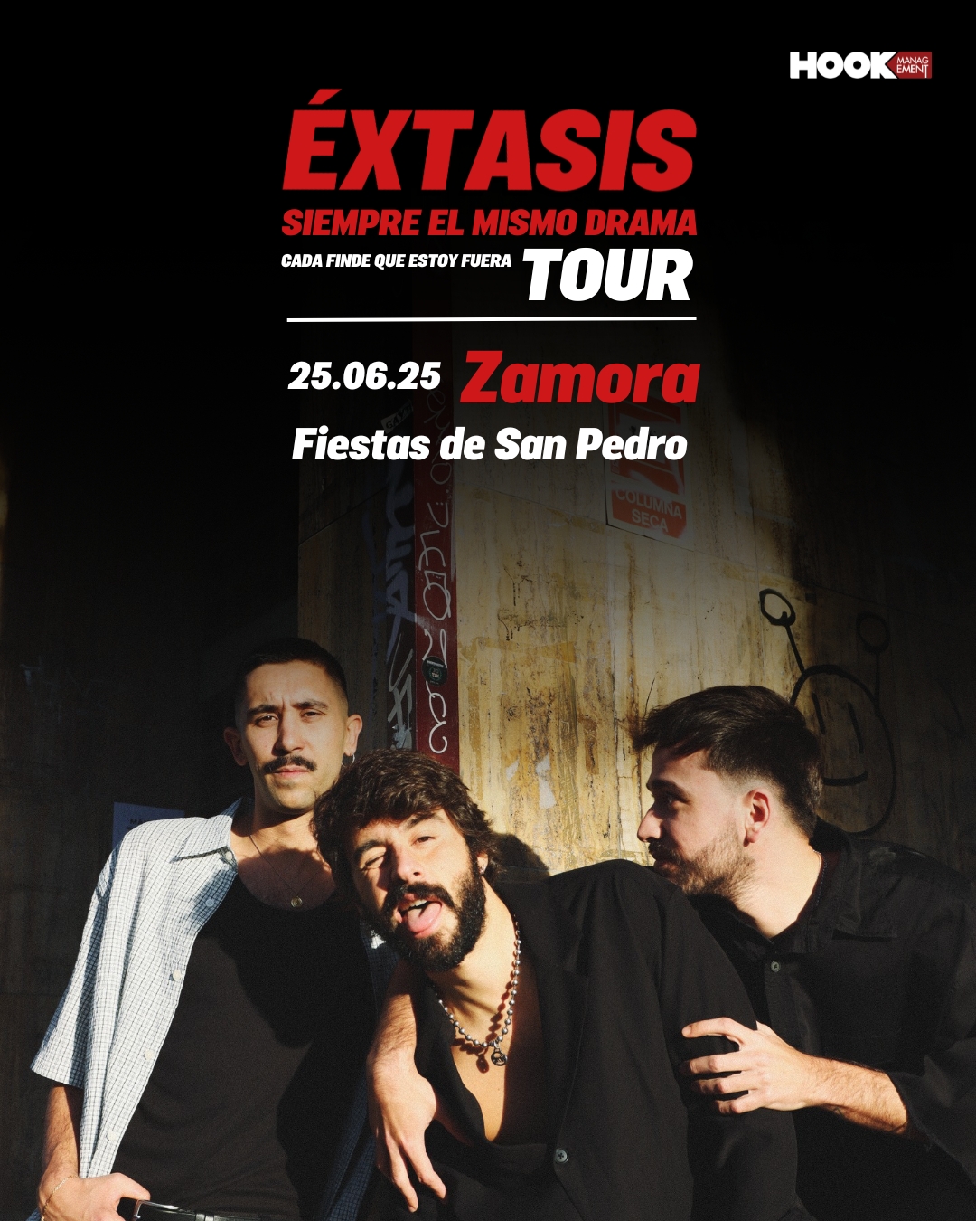 Concierto de Éxtasis en Zamora
