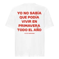 Camiseta de Ojitos marrones la canción de la banda Éxtasis