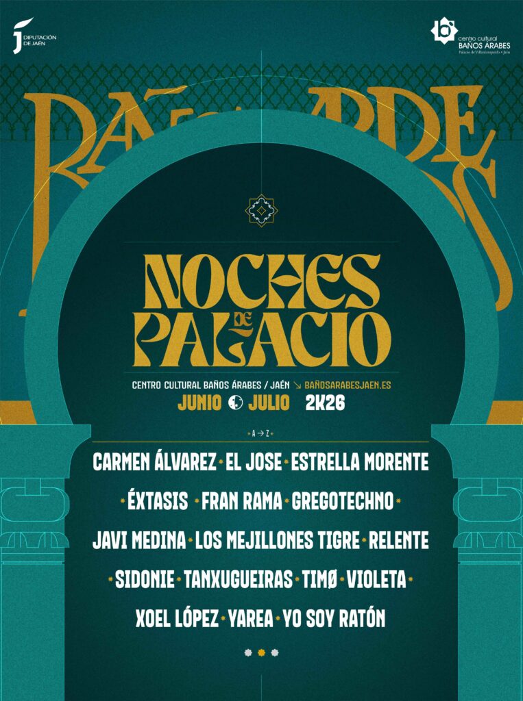 Noches de palacio 2026 Éxtasis en Jaén