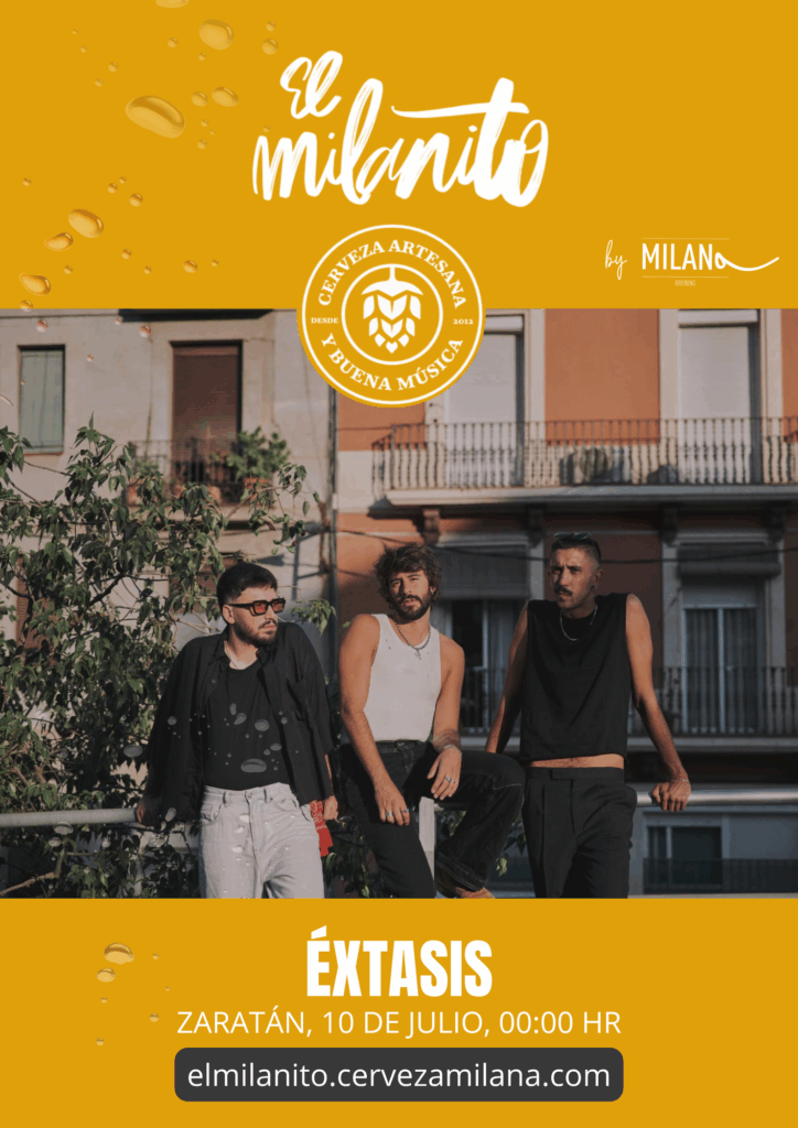 Éxtasis actuará en el festival el milanito 2026